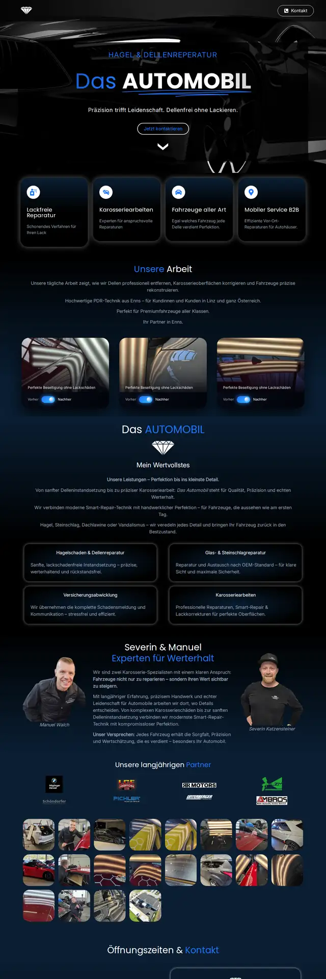 Website Das Automobil – Dellendrueckerei