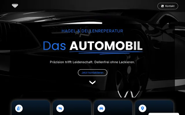 Website Das Automobil – Dellendrueckerei